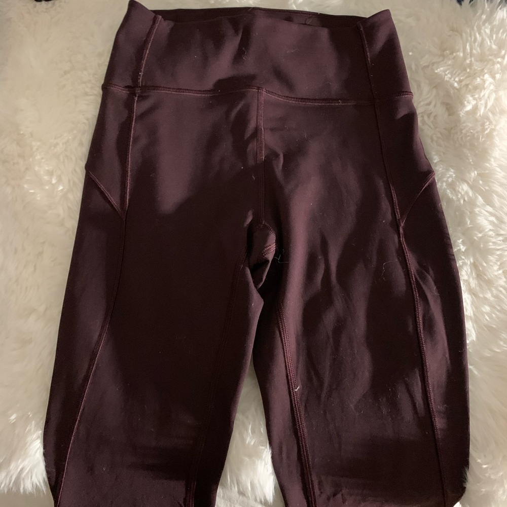 Maroon Leggings